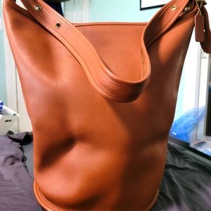 Vintage leather large purse